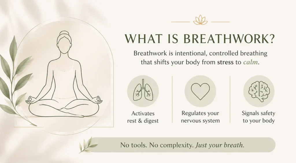 benefits of breathwork for stress relief and nervous system regulation