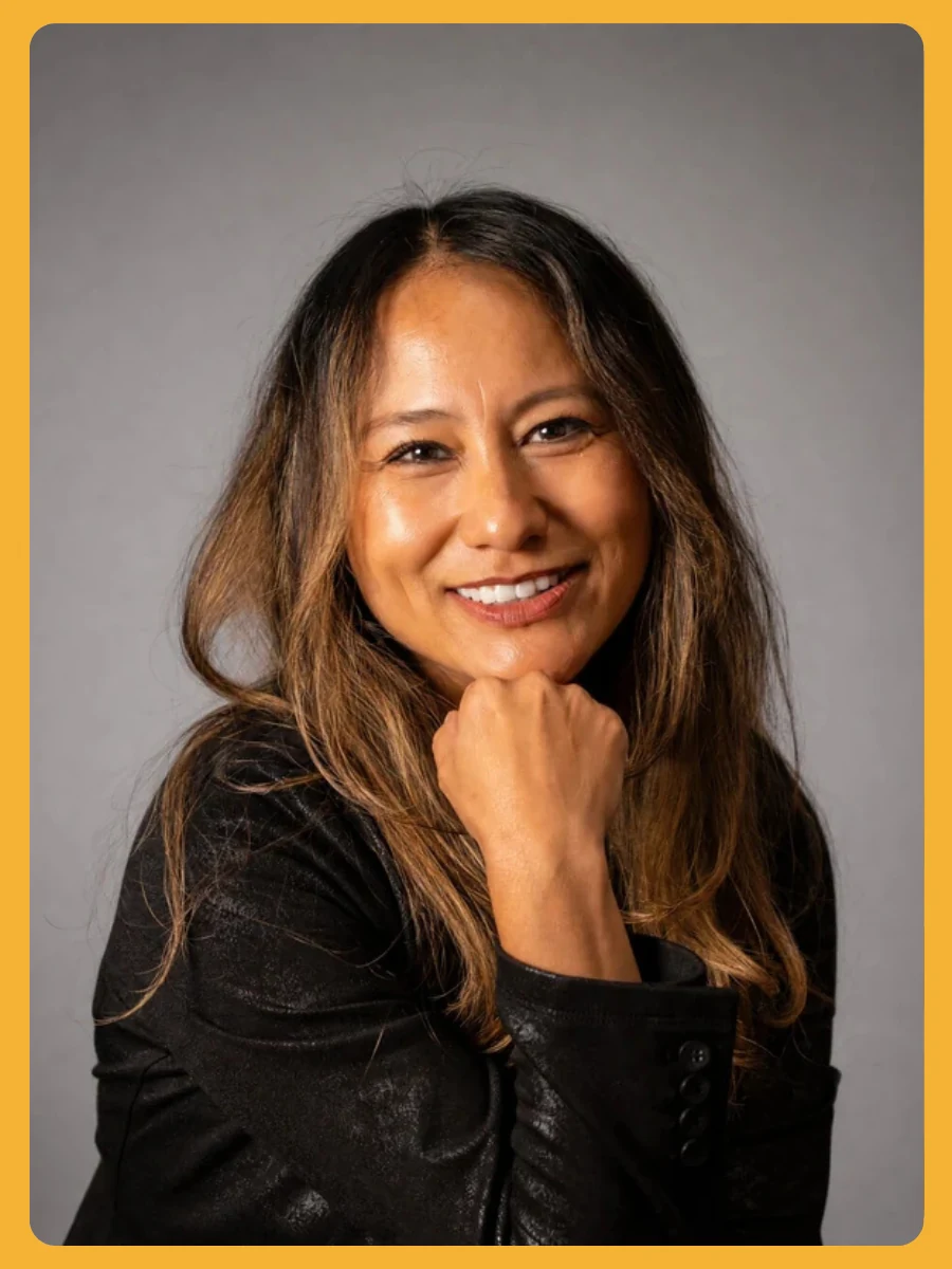 Portrait of Indya, esthetician at JLounge Natural Nail Bar & Spa in Boulder, Colorado