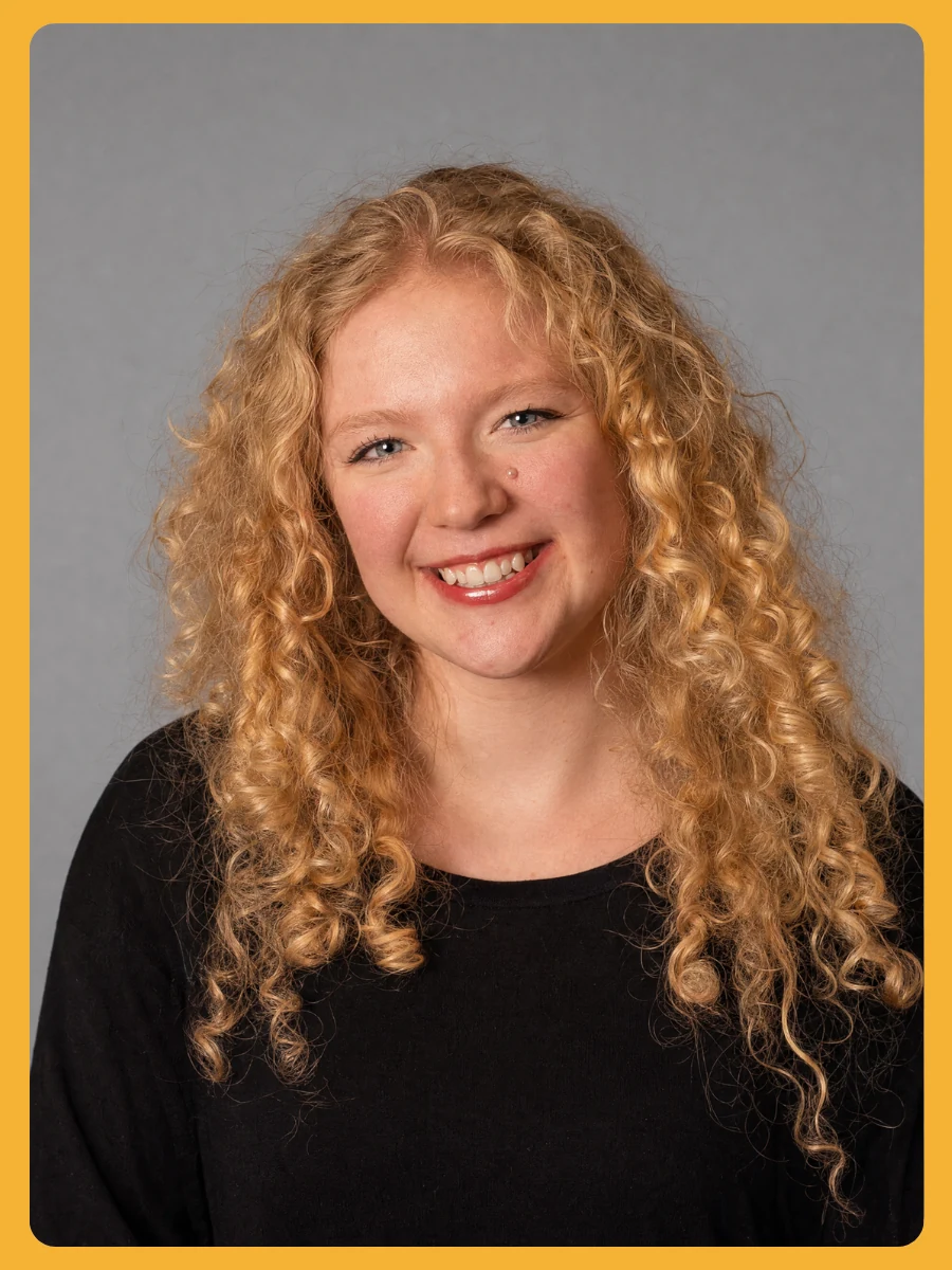 Portrait of Kiley, nail technician at JLounge Natural Nail Bar & Spa in Boulder, Colorado